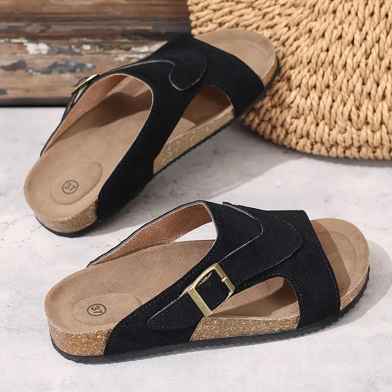 Lydia | Comfortable Summer Slip-On Sandals