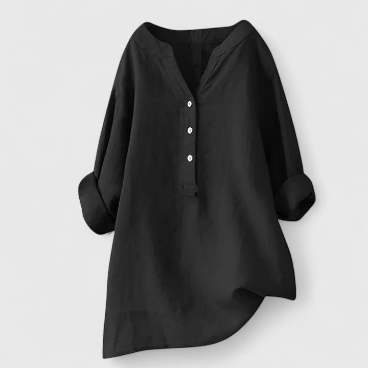 Annie | Elegant Button-Front Shirt