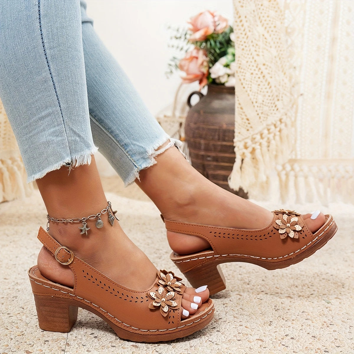Hailey | Stylish Comfortable Block Heels
