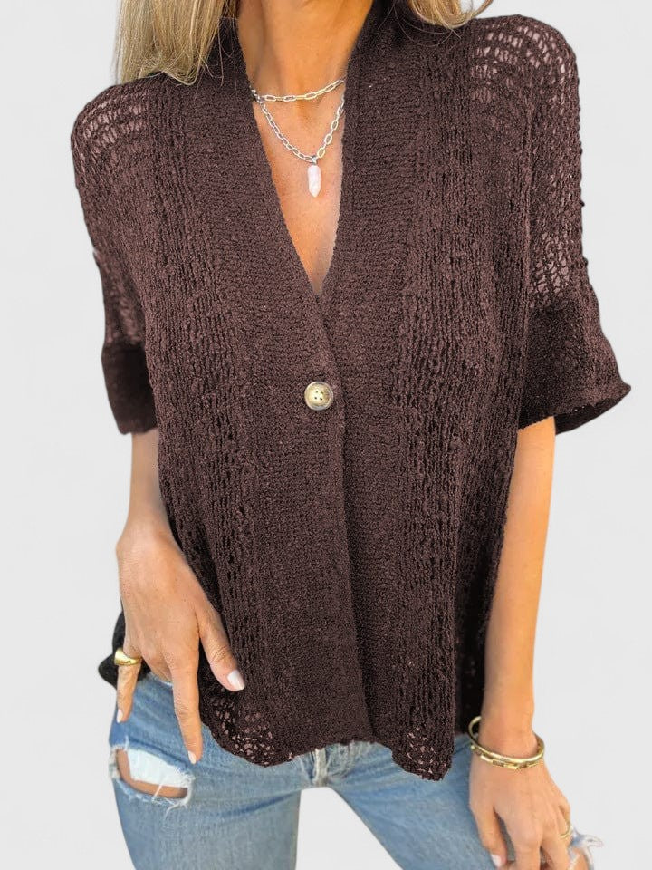 Annie | Elegant Knitted Shirt