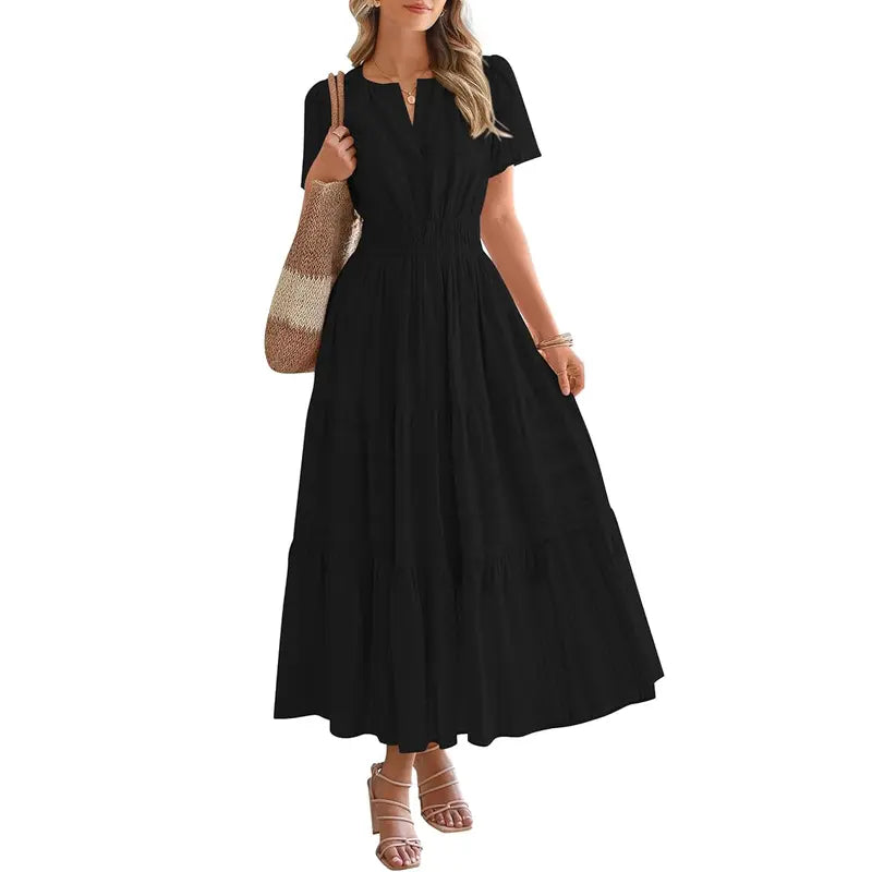 SALLY™ – Relaxed Fit Summer Maxi Boho Dress