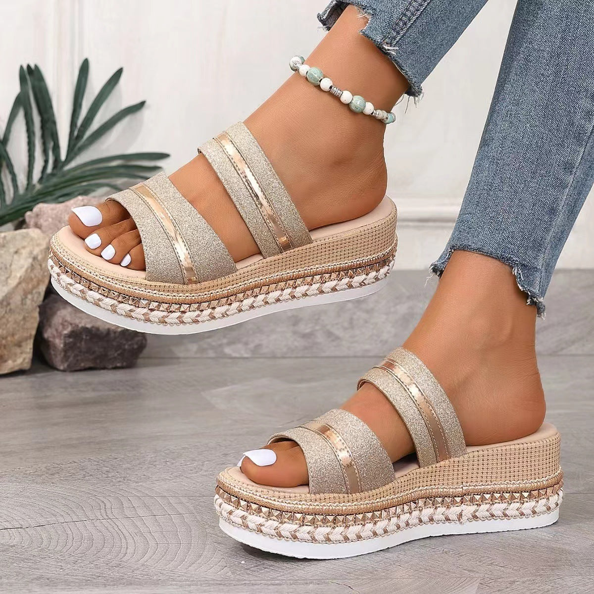 Daphne | Stylish Summer Platform Sandals