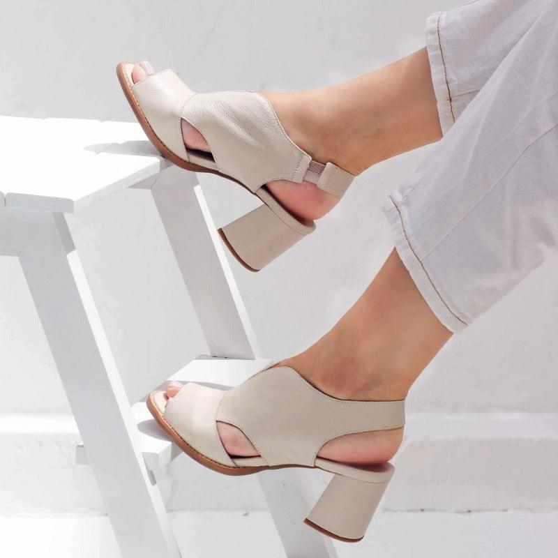 Nicole | Stylish Summer Mid-Heel Sandals