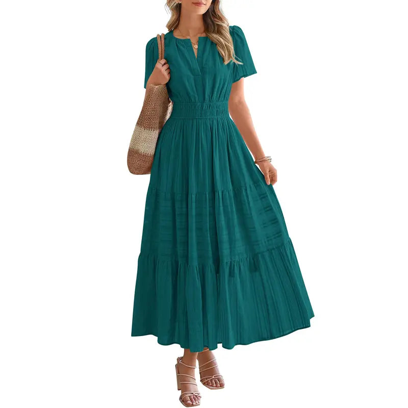 SALLY™ – Relaxed Fit Summer Maxi Boho Dress