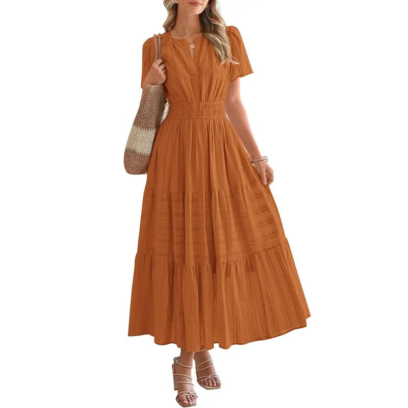 SALLY™ – Relaxed Fit Summer Maxi Boho Dress