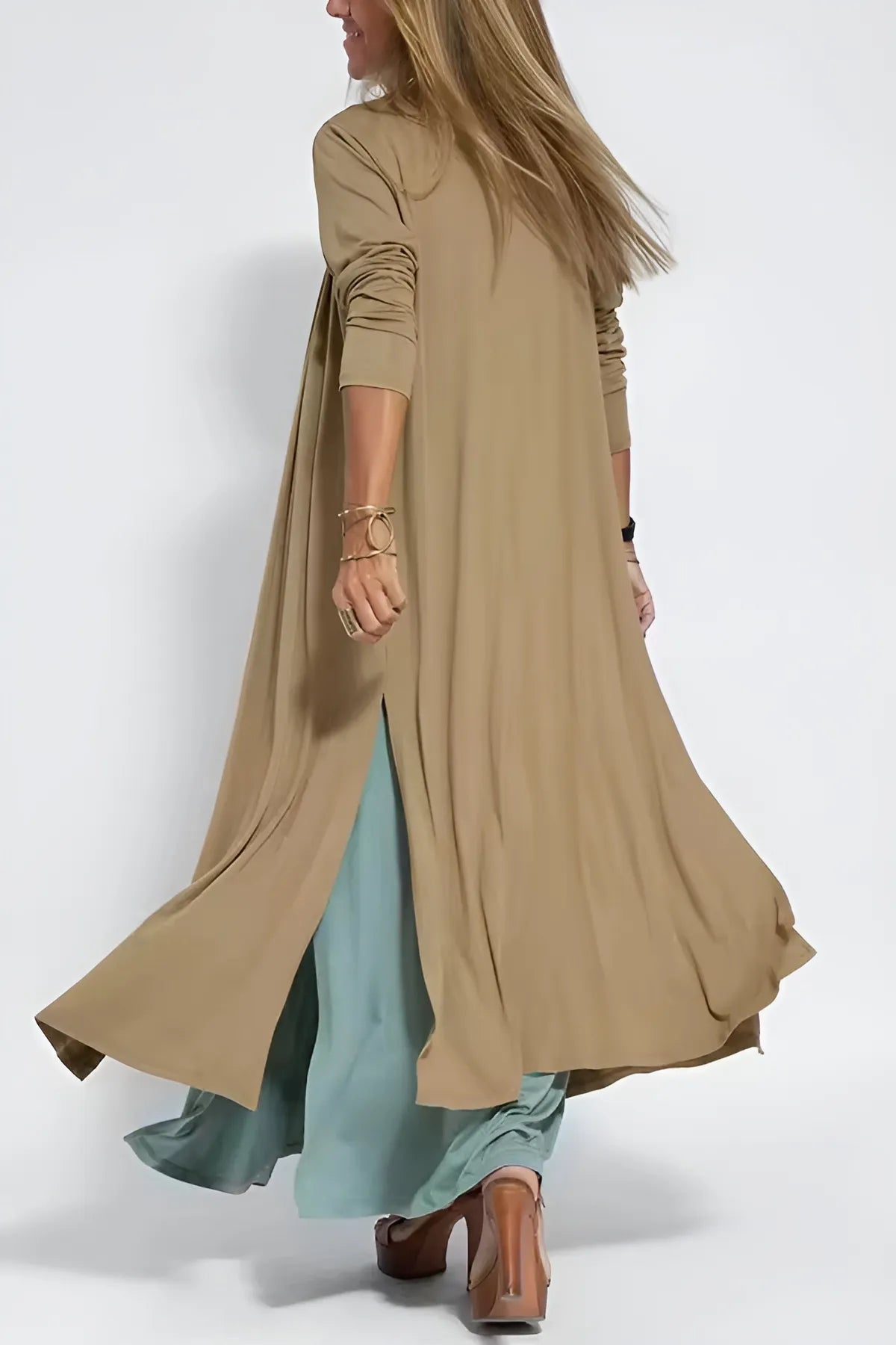 CLARA™ -Stylish Maxi Dress with Free Cardigan